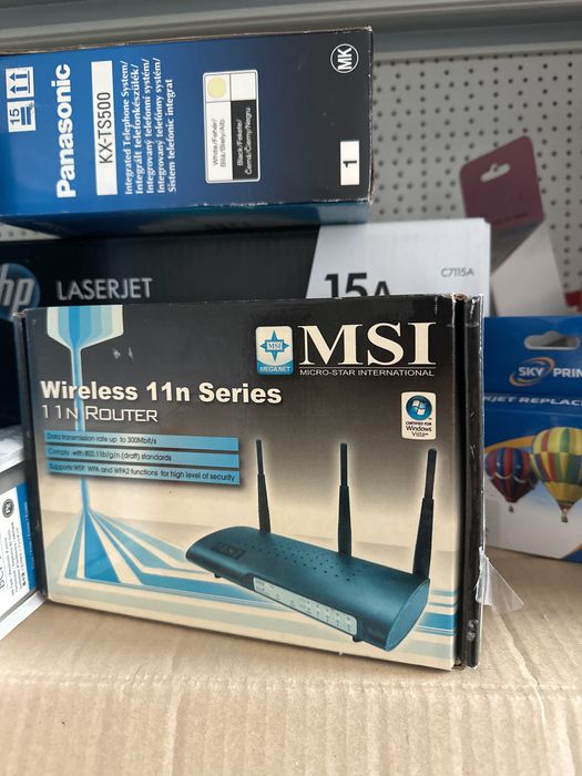 Router Linksys nou sigilat telefon