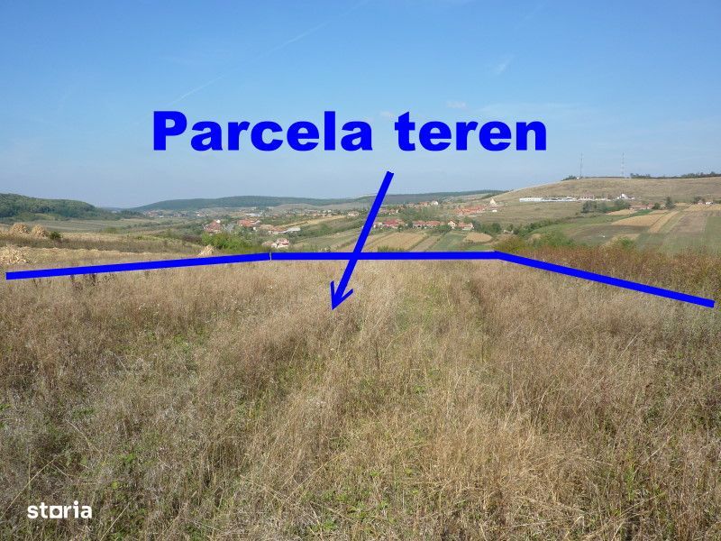 Teren de vanzare 2 900 mp sau 2 165mp pt casa de vacanta