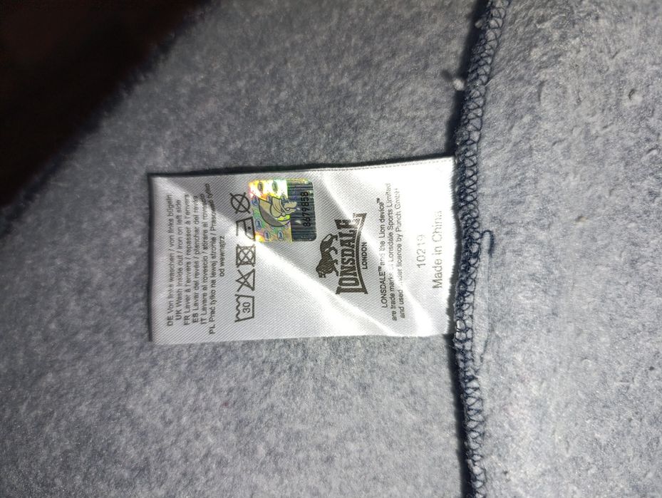Lonsdale zip hoodie