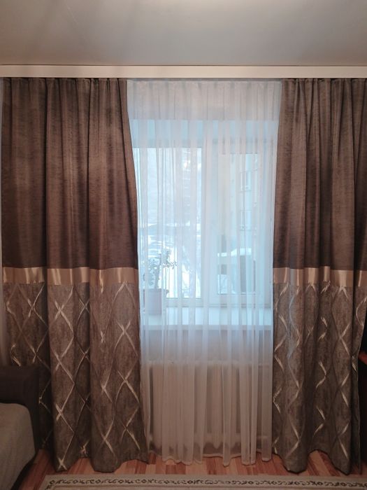 Недорого б/у шторы