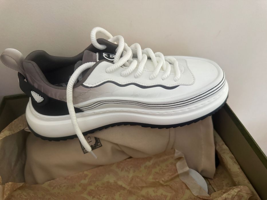 Мъжки маратонки, бели, номер 45