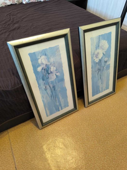 Две картини,силует на двойка! ЦЕНАТА Е ЗА ДВЕТЕ!