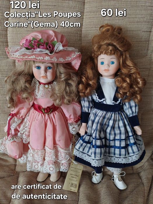 Păpuși porțelan elegante