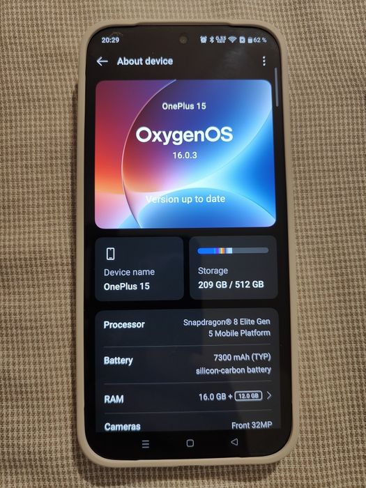 Telefon Oneplus 15 - 16 Gb, 512 Gb - Sigilat