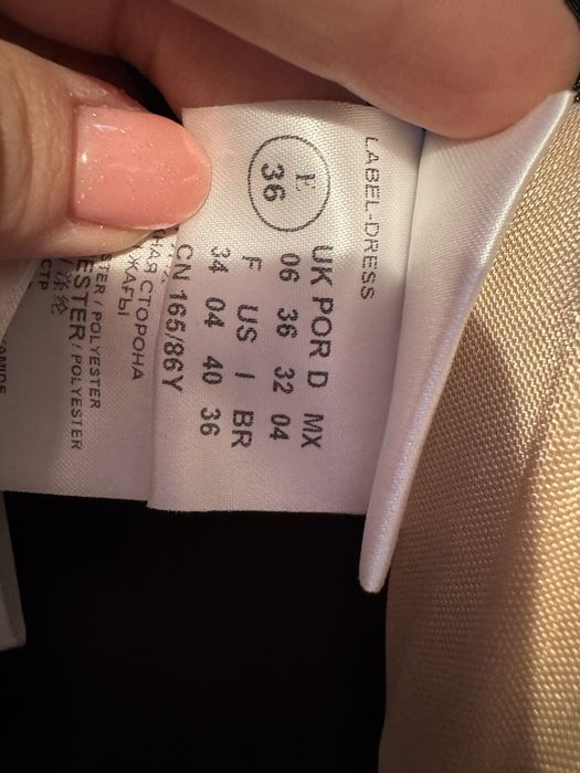 Rochie eleganta Pronovias neagra marime 36