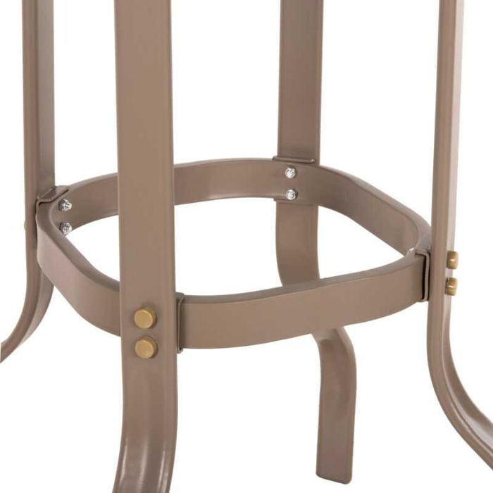 Маса, FIGGY, Черен, Сив, Шампанско, Стъкло, 60х60х100см.