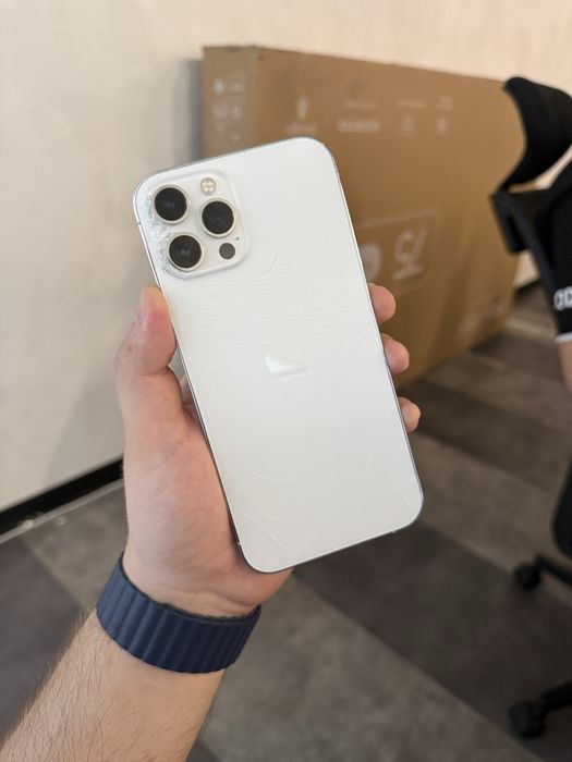 Iphone 12 pro max white 256GB