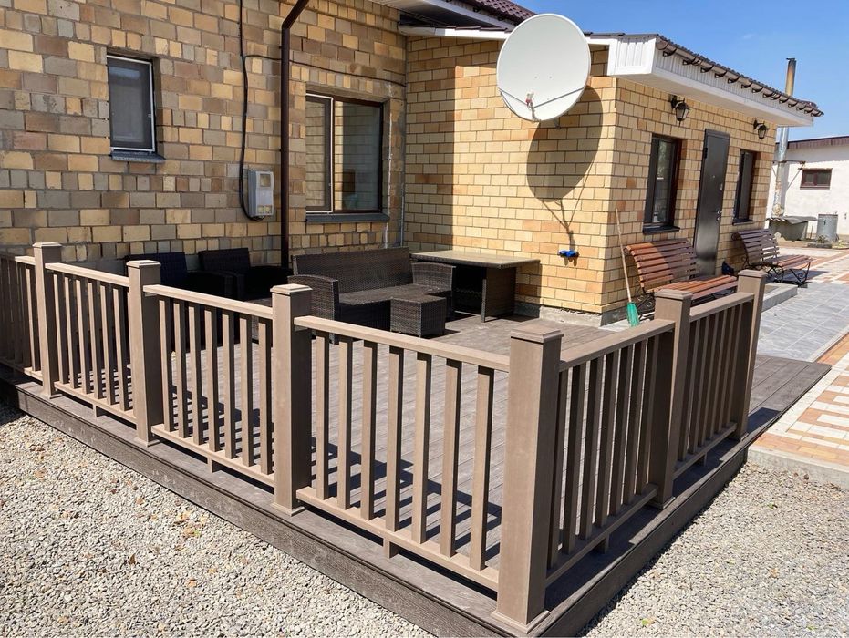 Террасная доска ДПК в Астане