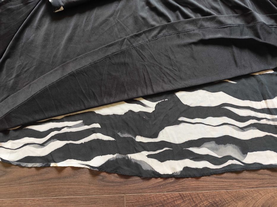 Черно-бяла рокля H§М