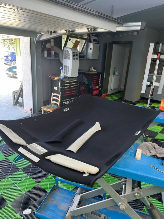 Retapitare profesionala plafoane, stalpi, fete de portiera auto