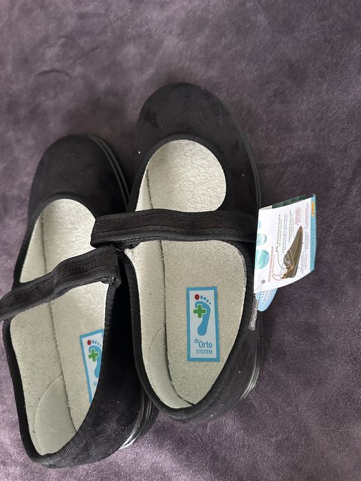 Pantofi ortopedici dama Dr Orto cu inchidere velcro