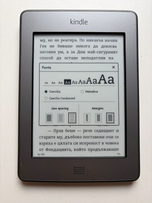 Amazon Kindle Touch D01200