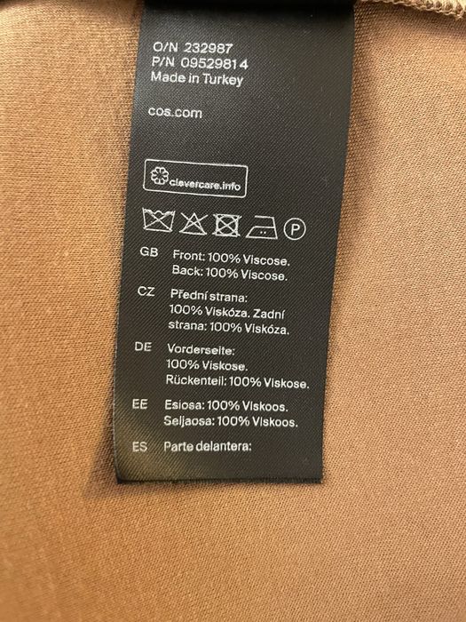 COS. hanorac dama, nou, supradimensionat, oversize maro, gluga