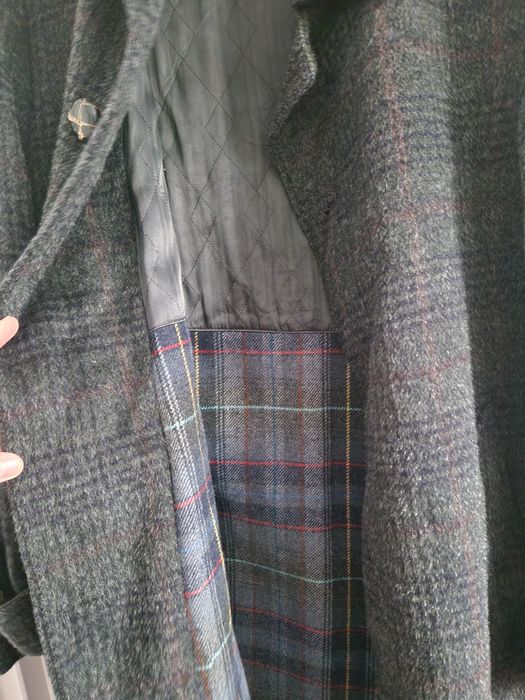 Palton vintage lana și mohair