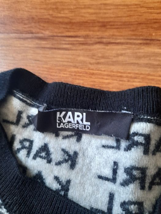 KARL LAGERFELD мъжки вълнен пуловер S размер.