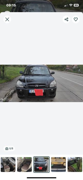 Vând Hyundai Tucson benzină