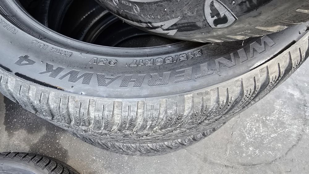 4 anvelope iarnă Firestone 215/50/17- dot 2022