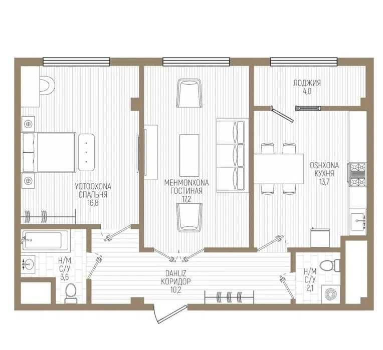 "СРОЧНО Коробка Koh-Ota 2ком 67м2 Мечеть Koh Ota, Себзар HAQIQIY‼️‼️‼️