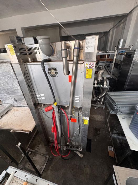De vânzare – Cuptor profesional WIESHEU DUO B4-E2 + B8-E2 | 15 tăvi | Hotă inclusă | Germania