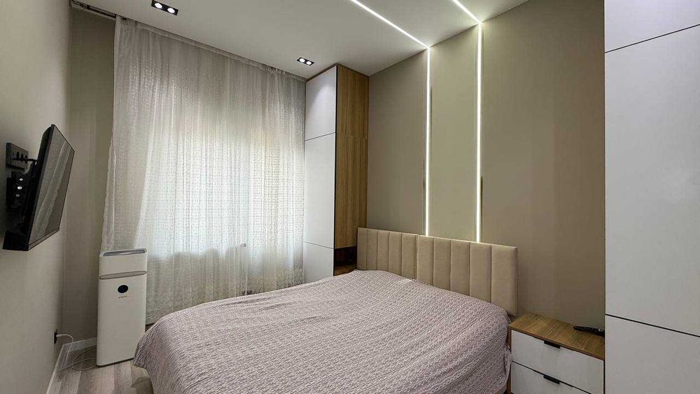 Фарғона ш. Шахар маркази 3 хонали евро ремонт квартира.  ID: 1742