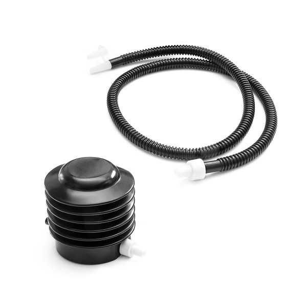 Sac de box gonflabil pentru copii, inaltime 115 cm, PVC, gri