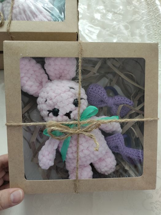 Игрушка зайка ручной работы