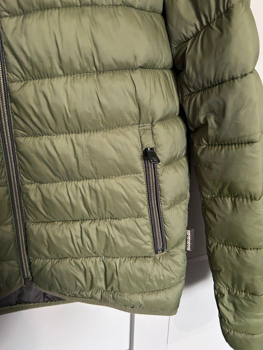Geaca Napapijri marimea XS culoare verde, fara urme de uzura, ca noua