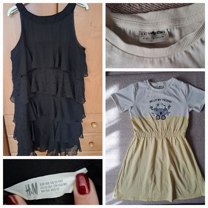 Платья на рост от 140 до 160 см