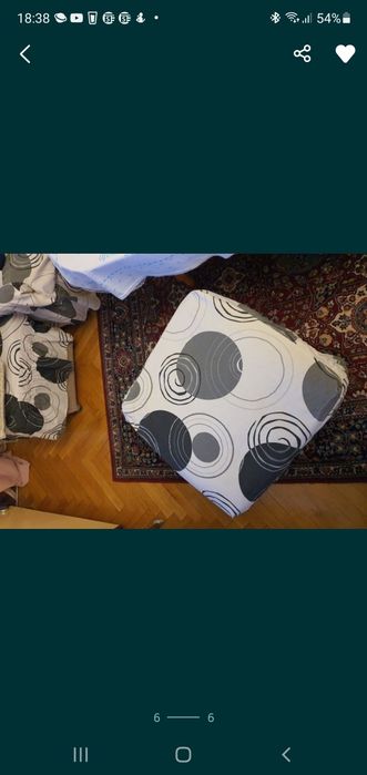 Мека Мебел-Холна гарнитура,диван,табуретки и фотьойли