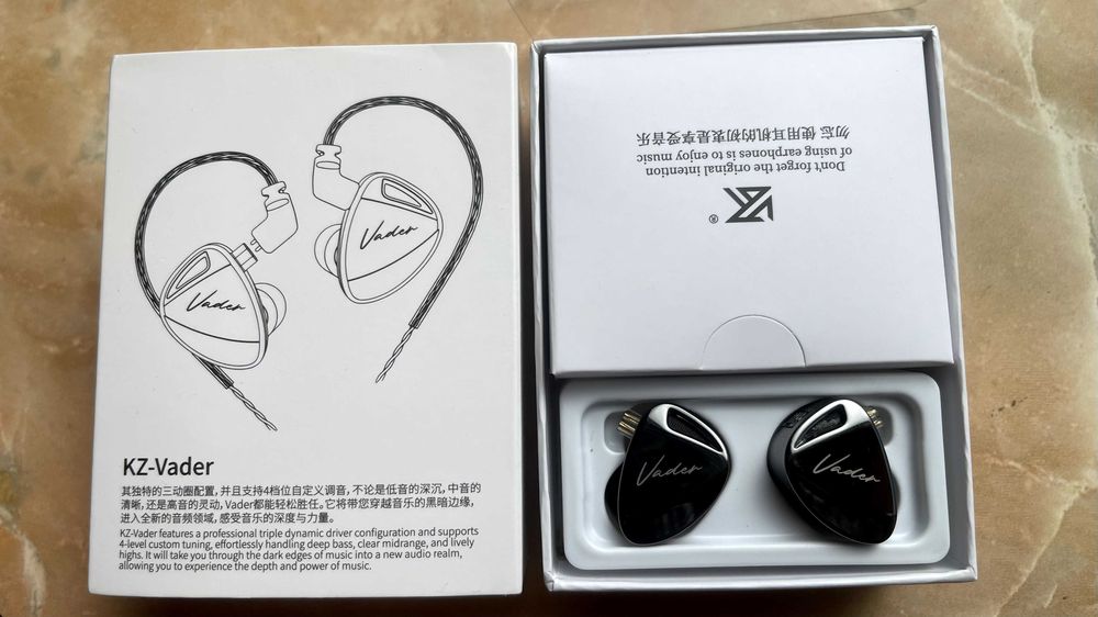 Casti In Ear KZ Vader sau Vader Pro