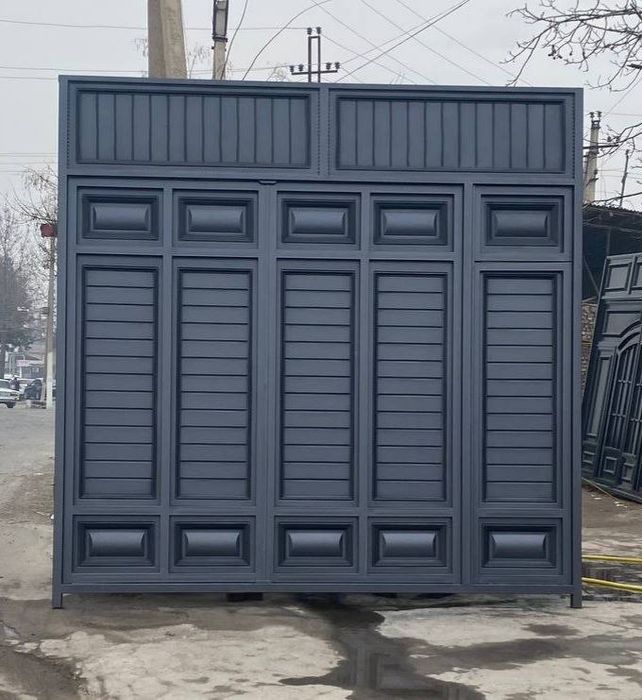 Turli fasondagi darvozalar yasab beramiz kvadrat metri 450 mingdan