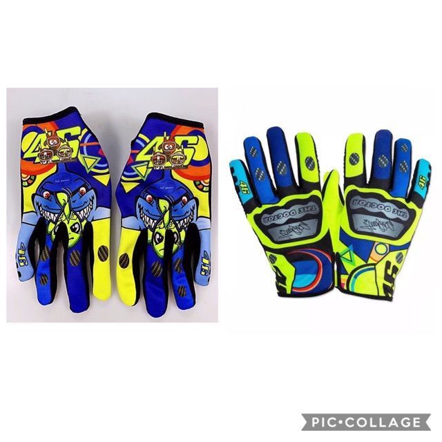 Ръкавици vr46 валентино роси valentino rosii m l xl xxl размери мото