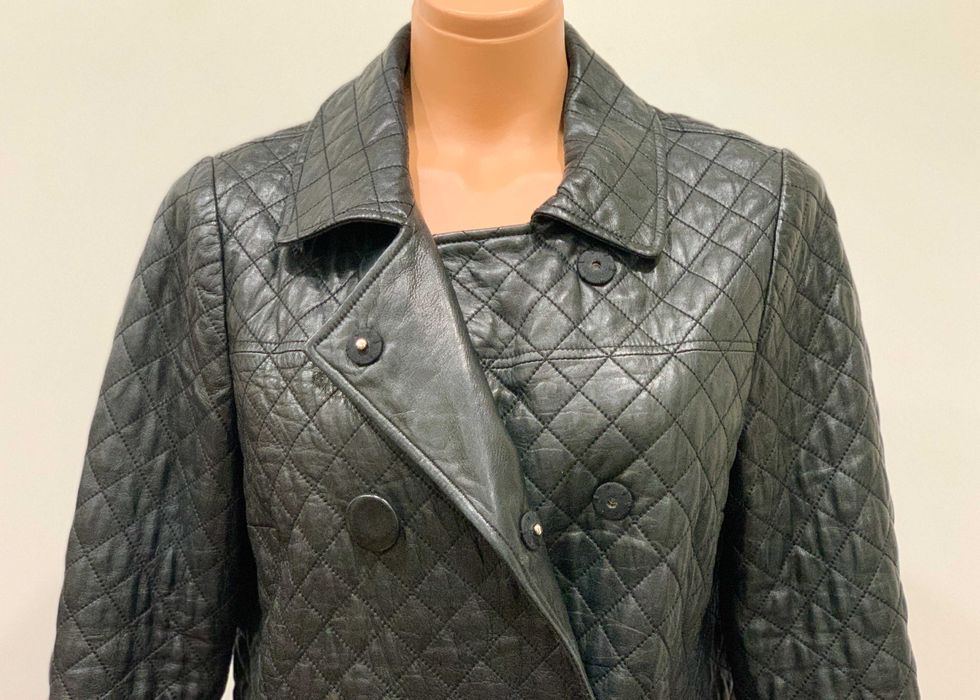 Jacheta Vince autentica din piele naturala