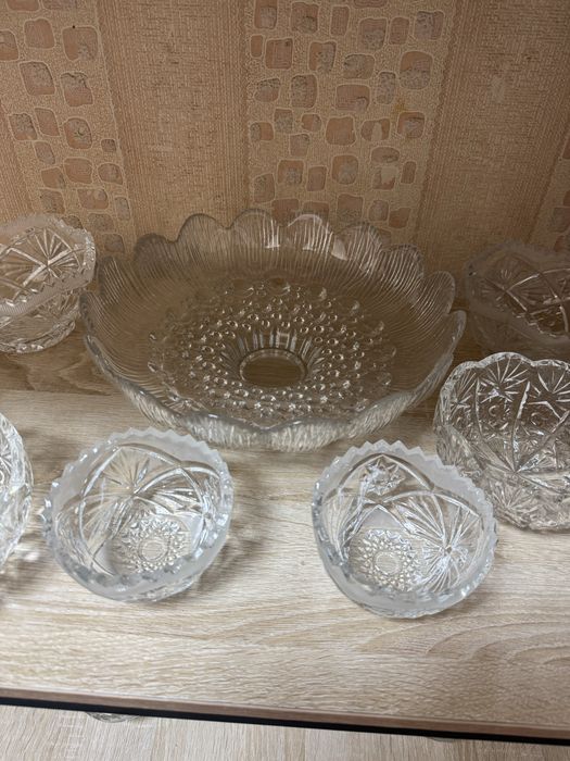Хрустальные салатницы / креманки набор