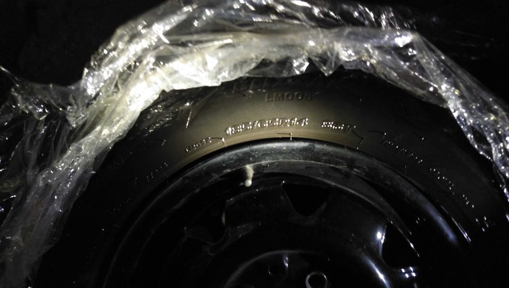 4x100/4x108 железни джанти 14"  със зимни гуми