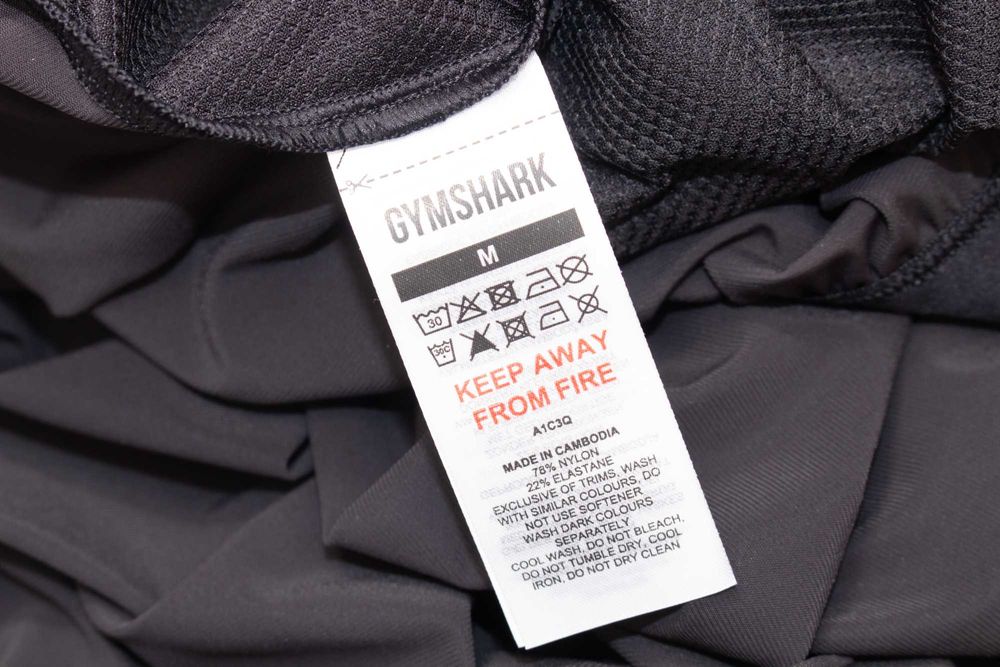 Gymshark Studio Joggers мъжки спортен панталон черен М