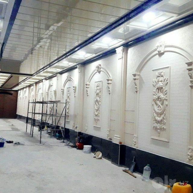 Fibra beton fasad karniz kalona