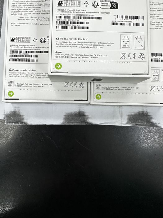 iPhone 16 3г. гаранция нов запечатан 128GB