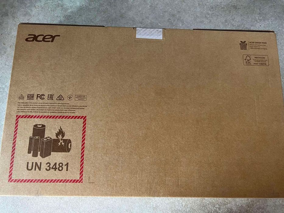 Лаптоп Acer Aspire Lite 15, Intel® Celeron® N4500, 15.6'', Full HD