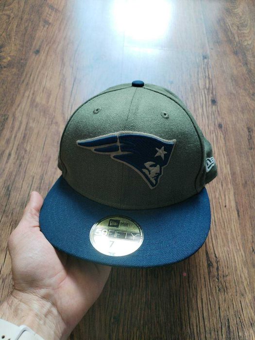 new era new england patriots - страхотна шапка КАТО НОВА 56.8см. 100% оригинал