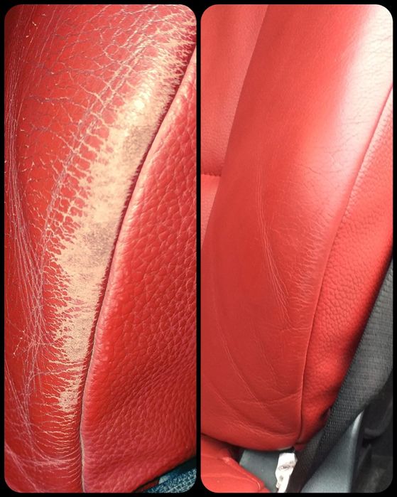 Vopsire Aripioara Scaun Piele Vopsit Pielea Vopsim Vopsesc Scaun Auto