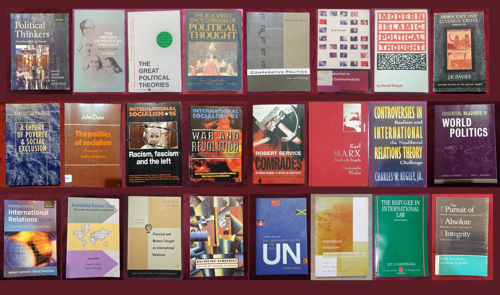 Политическа теория, история, международни организации, геополитика /24