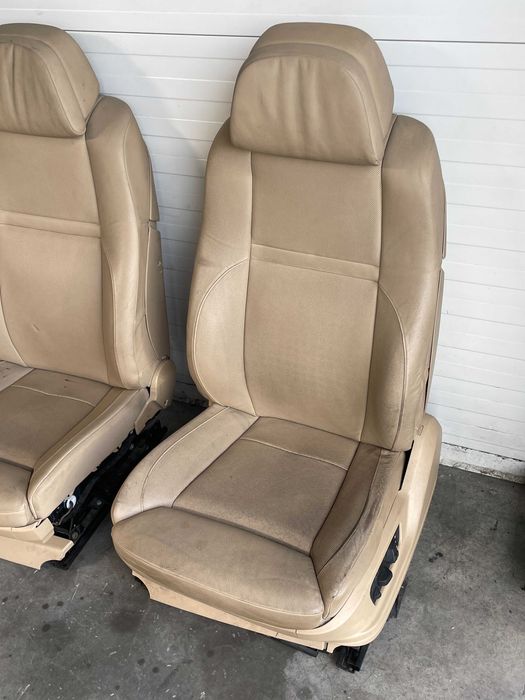 scaune fata bej/crem incalzire/ventilatie Bmw X5 E70/X6 E71 pret fix