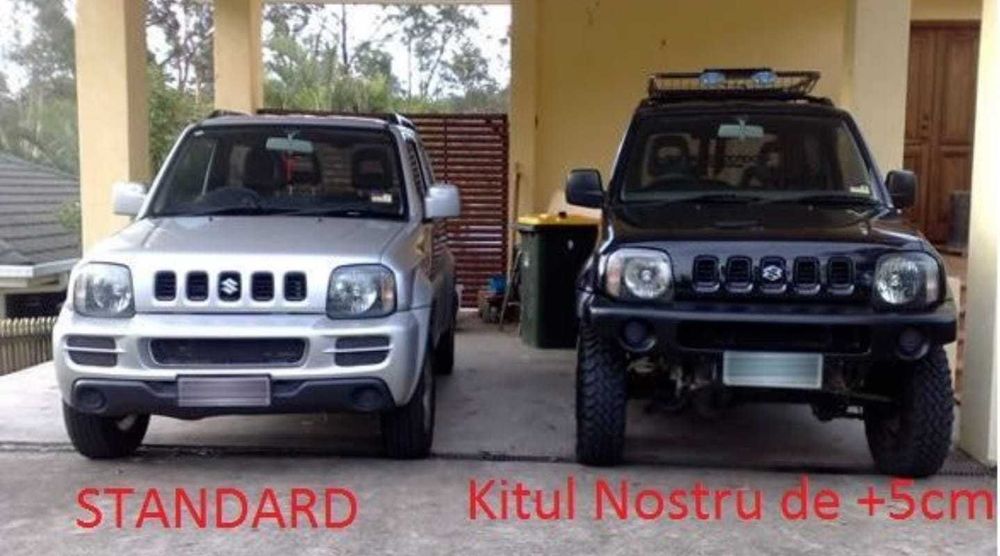 Kit inaltare Suzuki Jimny +5cm arcuri + amortizoare