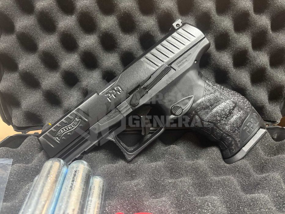 Cel mai puternic pistol paintball7.5jWalther cal.43bile cauciuc vopsea
