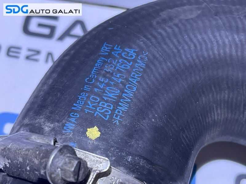 Furtun Conducta Presiune Aer Intercooler Seat Leon 1P 1.6 TDI CAY CAYB CAYC 2006 - 2013 Cod 1K0145832AF 1K0145762GA