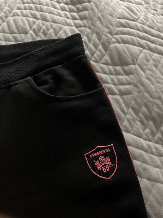 штаны клеш спортивные