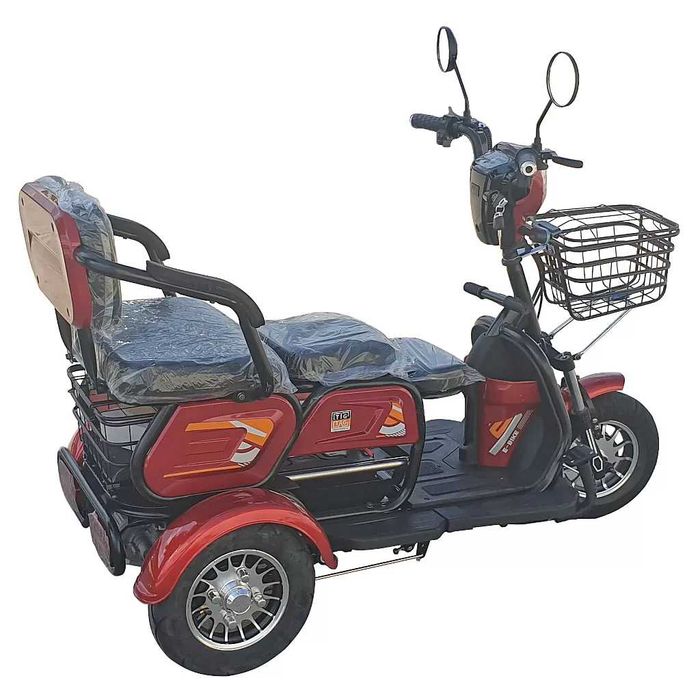 ПРОМОЦИЯ - Електрическа триколка с голяма седалка М19 -48v/ 20Ah