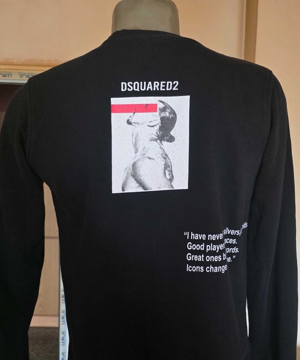 DSQUARED2 X Zlatan Ibrahimovic ICON Мъжки Суичър Горница Раз.S