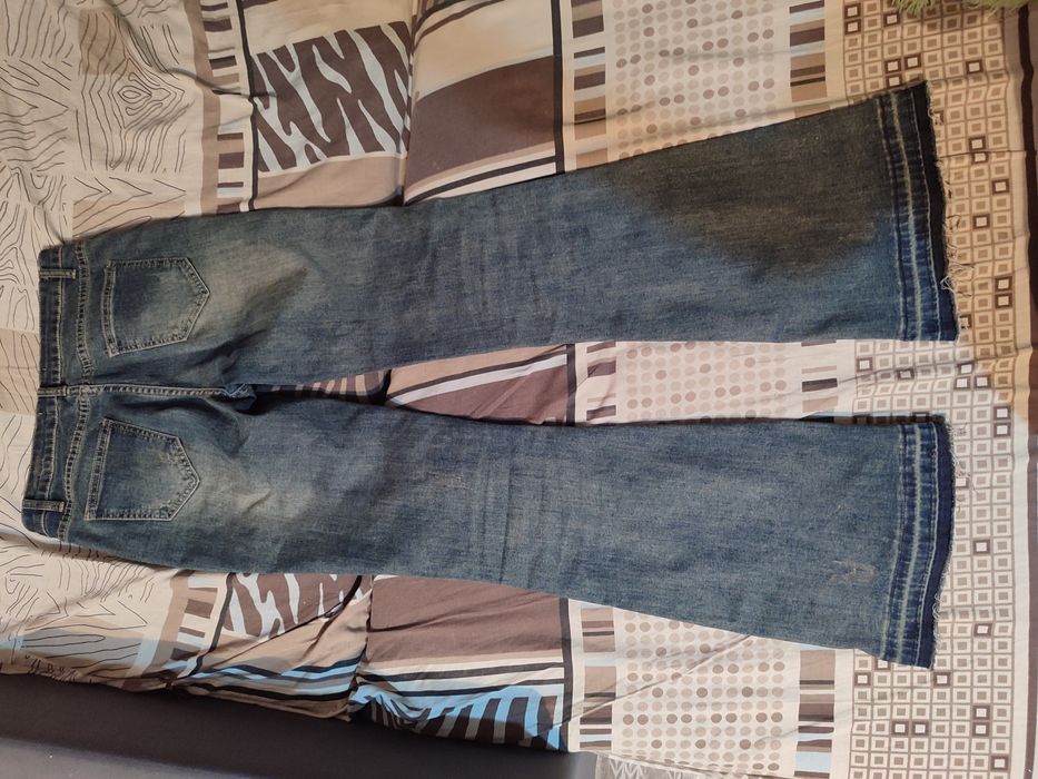 Джинсы клёш корейский